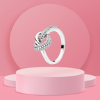 Anillo Nudo de Unión Brillante en Plata de Ley 925 - Vijuvera