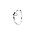 Anillo V con Piedra Lágrima en Plata de Ley 925 - Vijuvera
