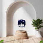Charm Familia Bajo las Estrellas en Plata de Ley 925 - Vijuvera