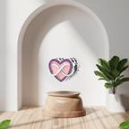 Charm Corazón Infinito Rosa y Morado en Plata de Ley 925 - Vijuvera