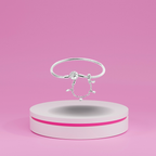 Pulsera Sol y Estrellas con Cadena de Seguridad en Plata de Ley 925 - Vijuvera